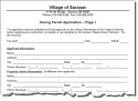 VoS Zoning permit